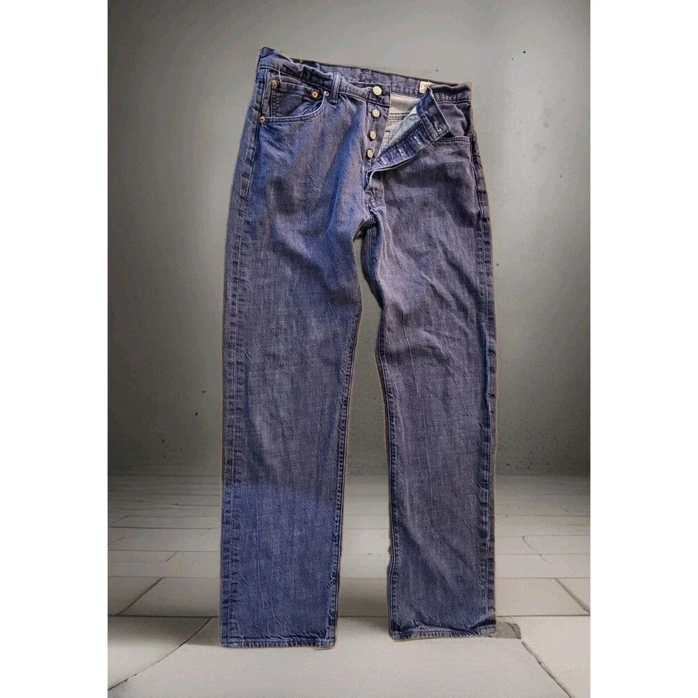 Levi’s 501 Original Fit Jeans crafted from highly collectible, deadstock
